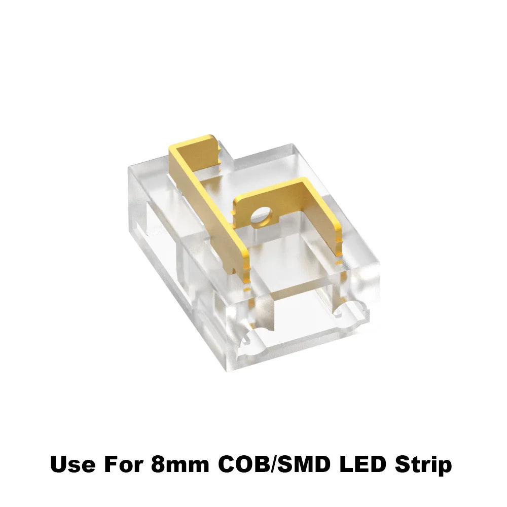 12 In 1 Compatible With COB LED Strip And SMD LED Light Strip Multifunctional Wire Connectors 2 Pin For 8mm 10mm Terminal Blocks