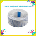 2PCS/Lot  FFC/FPC Lengthened Flexible Drain Wire 0.5mm Spacing 4P--80P 3m in The Same Direction and 4m in The Opposite Direction