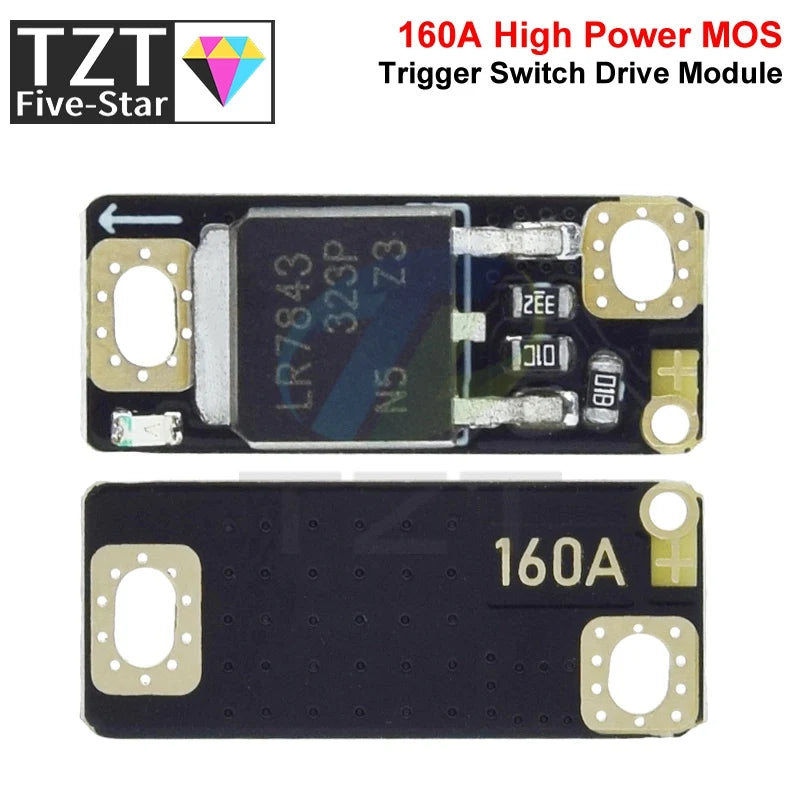 1/3/5PCS Field Effect Tube PWM Regulation Electronic Switch Control Board 160A High Power MOS Trigger Switch Drive Module