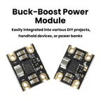 TPS63802 Lithium Battery Boost Buck Module DC 1.8-5.5V to 3.3V/5V Step Up Down Power Supply Module TPS63802 Boost Buck Converter