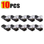 2-300pcs Waterproof 2 Pin Electrical Connector Plug, Automotive Car Truck Motorcycle Wire Cable Terminal Strip Connector Kit