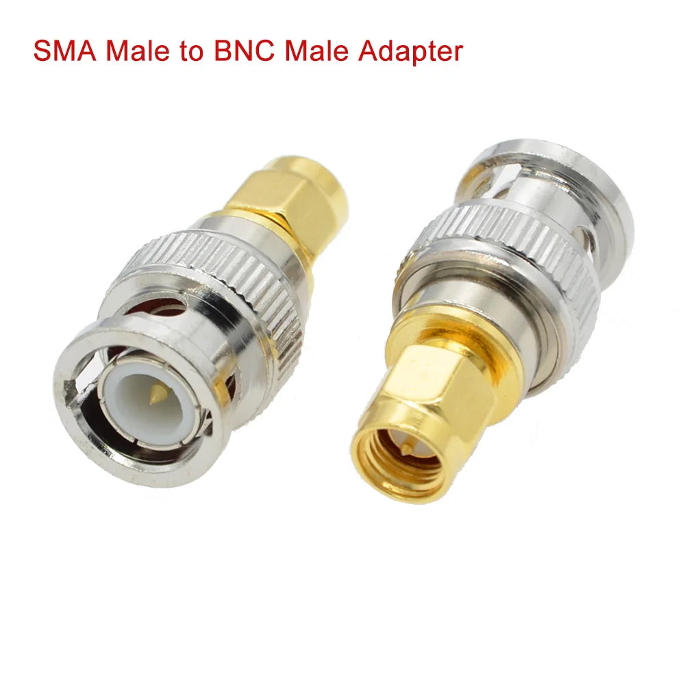 4 pcs/lot 4 Types SMA to BNC RF Adapter for SDR Radio CCTV Ham UV Camera scanner Electronics 50 Ohm