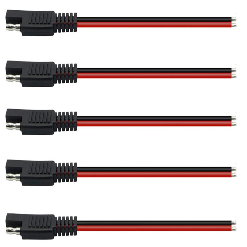 5pcs for sae Extension Cord Battery for charger 15/30cm 5PCS Battery for charger Connector DIY for cable High Quality Power