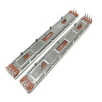 1PCS 128mm long SC-1009G mixer fader / dual straight sliding potentiometer B10Kx2 / handle length 8MMB / travel 100mm