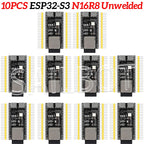 ESP32-S3 Development Board 2.4G Wifi Module for Arduino ESP IDF ESP32-S3-WROOM-1 N8R2 N16R8 44Pin Type-C 8M PSRAM ESP32 S3