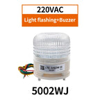 LTA5002 12V 24V 220V 3 Color Strobe Signal Warning Light Magnet Indicator Light LED Lamp Small Flashing Buzzer Security Alarm