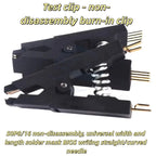 CH341A/B Programmer Adapter+SOP8 Clip+SOIC8 Adapter with Cable+1.8V Adapter CH341A EEPROM Flash BIOS USB Programmer ZIF Adapter
