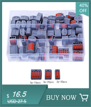 10 set/lot SM 2.54mm 2 Pin Female and Male Housing Splice Terminals Jack Connector AWG 28-22 SM-2P SM-2R JST Wire Adapter Blocks