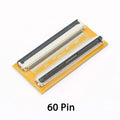 Cltgxdd 1Piece 6P 10P 12P 24P 30P 40P 50P 60P 0.5mm FFC FPC Connector Flexible Flat Cable Lengthen Extension Adapter Board