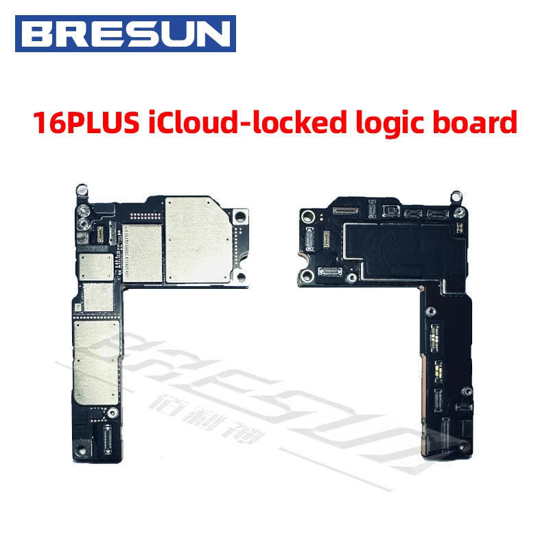 iCloud-locked logic board 16/16 Plus/16 Pro/16 Pro Max (for repair practice); supports full startup but cannot be used normally