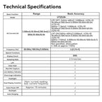 UNI-T UT251A UT251B+ UT251+ UT251C PLUS Current Leakage Clamp Meter Pliers Ammeter Professional AC Current Leak Tester
