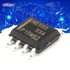 100PCS NE555DR NE555 Precision Timers IC Chip SOP-8 NE 555 For SMD Pulse Generator Oscillation Circuit