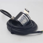 38mm Incremental Rotary Encoder 8mm Half Hollow Shaft Photoelectric Optical Switch 5-24VDC E40H8 Rotary Encoder