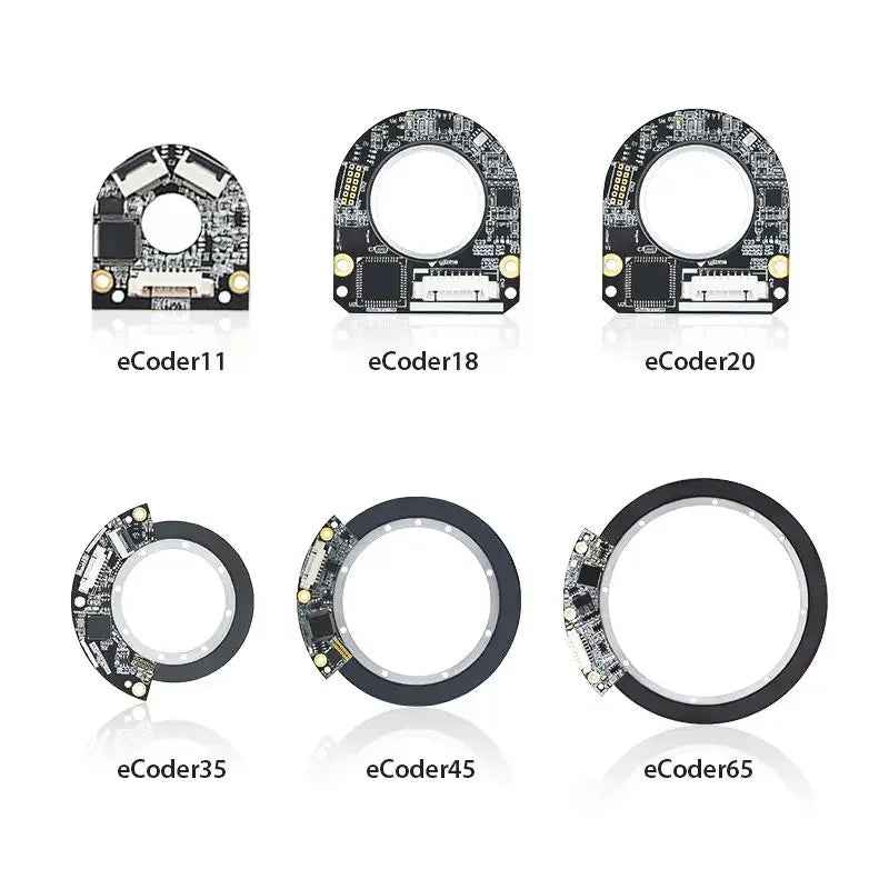 2026 Ecoder 35 Encoder Low Profile Non-contact RS485 Asynchronous Serial Absolute Rotary Encoder