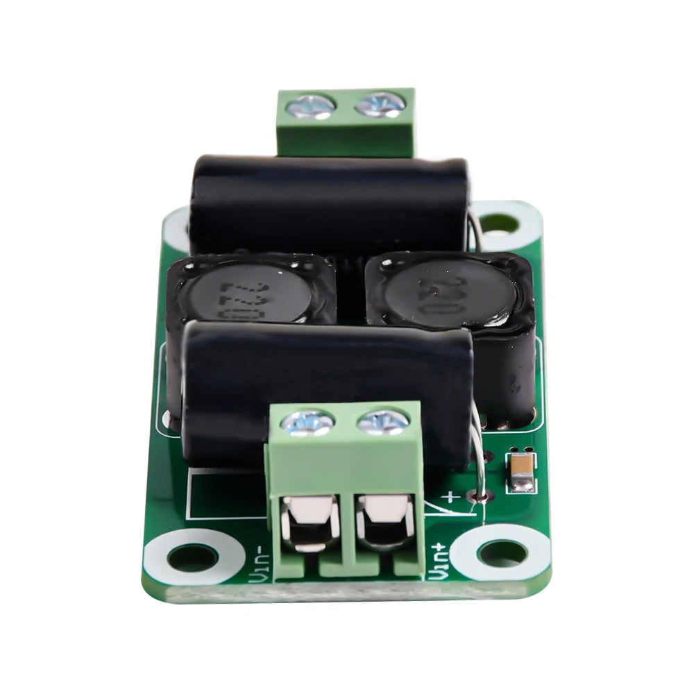 DC Power Filter Board 0-25V/0-50V 2A/3A/4A Class D Power Amplifier Module Interference Suppression Board EMI Suppression
