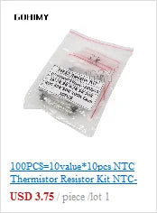 100PCS 0603*4 8P4R 2*4P Network Resistor SMD Array 0 ~ 910 Ohm 1K ~ 910K 2K 2.2K 4.7K 10K 22K 47K 100K 1M 1R 10R 100 220 470 Ohm