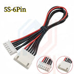 JST XH 2.54mm Pitch 2s/3s/4s/5s/6s/7s/8s 22AWG Silicone Wire Lipo Balance Wires Extension Cable Connector XH2.54 Male to Female