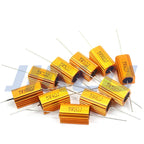 1PCS RX24 5W Aluminum Power Metal Shell Case Wirewound Resistor 0.01R ~ 300K 1 2 3 5 6 8 10 20 100 150 200 300 500 1K 10K ohm