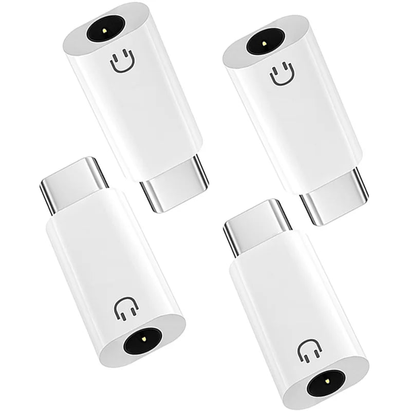 USB C to 3.5mm Earphone Adapter Audio Converter Jack for iPhone 15 Samsung Type-C Headphone Connector 3.5mm Jack USB C