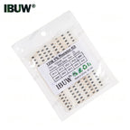 0201 0402 0603 0805 1206 1% 5% SMD Resistor Assorted Kit 1R-1M 10K 100K 1K 100R Resistance Set DIY