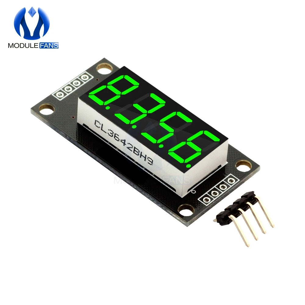 TM1637 0.36 Inch 7 Segments Digital Display Tube 4-Digit LED  Module Board For Arduino
