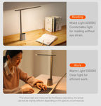 Baseus Desk Lamp 180° Foldable LED Table Lamp Rechargeable Auto Dimming Smart Eye Protection Study Reading Room Night Light Lamp