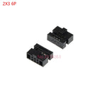 5/10pcs 1.27mm Pitch Fc-6/8/10/16/20/40 Pin Female Header Idc Socket Connector For 0.635mm Flat Ribbon Cable Wire 6p 10p 20p 40p