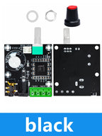 1PCS EGBO Super Slim 2 x 15W PAM8610 Class D Digital Dual Power Audio Amplifier Board 12V black