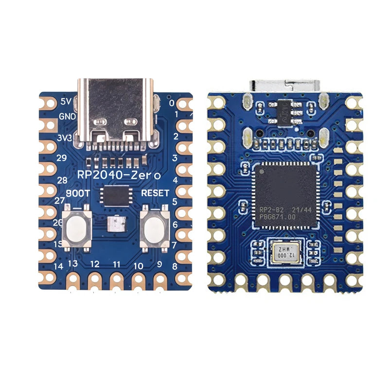 1-10PCS RP2040-Zero RP2040 for Raspberry Pi Microcontroller PICO Development Board Dual-core Cortex M0+ Processor 2MB Flash XCW