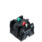 22mm Push Button Switch Momentary Reset ON OFF 12V/220V/48V/24V Black NC NO Power Button for Electrical Industrial Panelboard