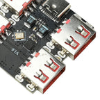 XL334P4 USB2.0 4-port Controller Expansion Module USB 2.0 to 4 Channel Way Splitter USB-HUB Type-C Extender Board 40MB/S