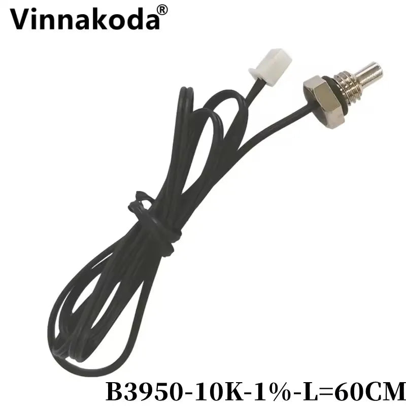 10K M8 Hexagonal Probe NTC Thermistor Temperature Sensor 1.25 Thread B3950 50/100K