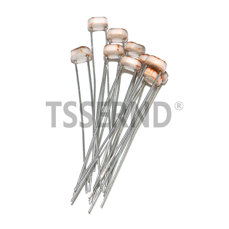 50PCS/lot LDR Photo Light Sensitive Resistor Photoelectric Photoresistor 5528 5506 5516 5537 5539 GL5528 For Arduino