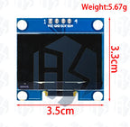 1.3 inch oled IIC Serial White OLED Display Module 128X64 I2C SSD1306 12864 LCD Screen Board VDD GND SCK SDA for Arduino