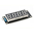 TM1637 LED Display Module for Arduino 4 Digit 7 Segment 0.56 inch Time Clock Indicator Tube Module Red Blue Green Yellow White