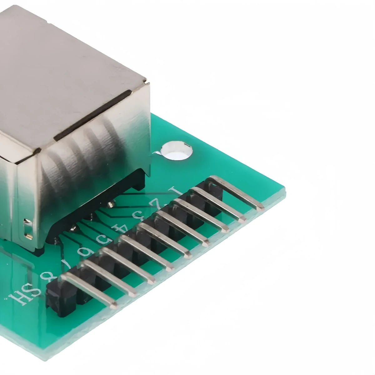 TZW 1Pcs RJ45 Adapter Board To XH2.54 Modular Ethernet Connector Adapter Network Interface + Breakout Board + Pin Header