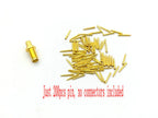 200pcs RP SMA Female Sewing/  SMA Female Connector for Coaxial RG58 LMR195 Cable (Just 200pcs Pin)