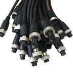 GX12 2/3/4/5/6/7 Pin Male to Female Extension Line 2Pin Aviation Plug Connection WirePlug Sensing Connector Cable 0.2-3 Meter