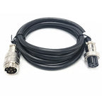 GX20 2 Female Plug To Male Dock Socket Electrical Aviation Connector 2 3 4 5 6 7 8 9 10 12 14 15Pin 1m 2m 3M Cable customizable