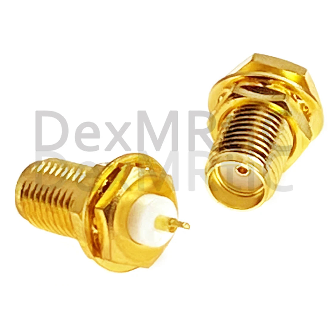 1pc SMA Female Jack Insulator Long 2mm RF Coax Adapter Convertor Straight Goldplated NEW Wholesale