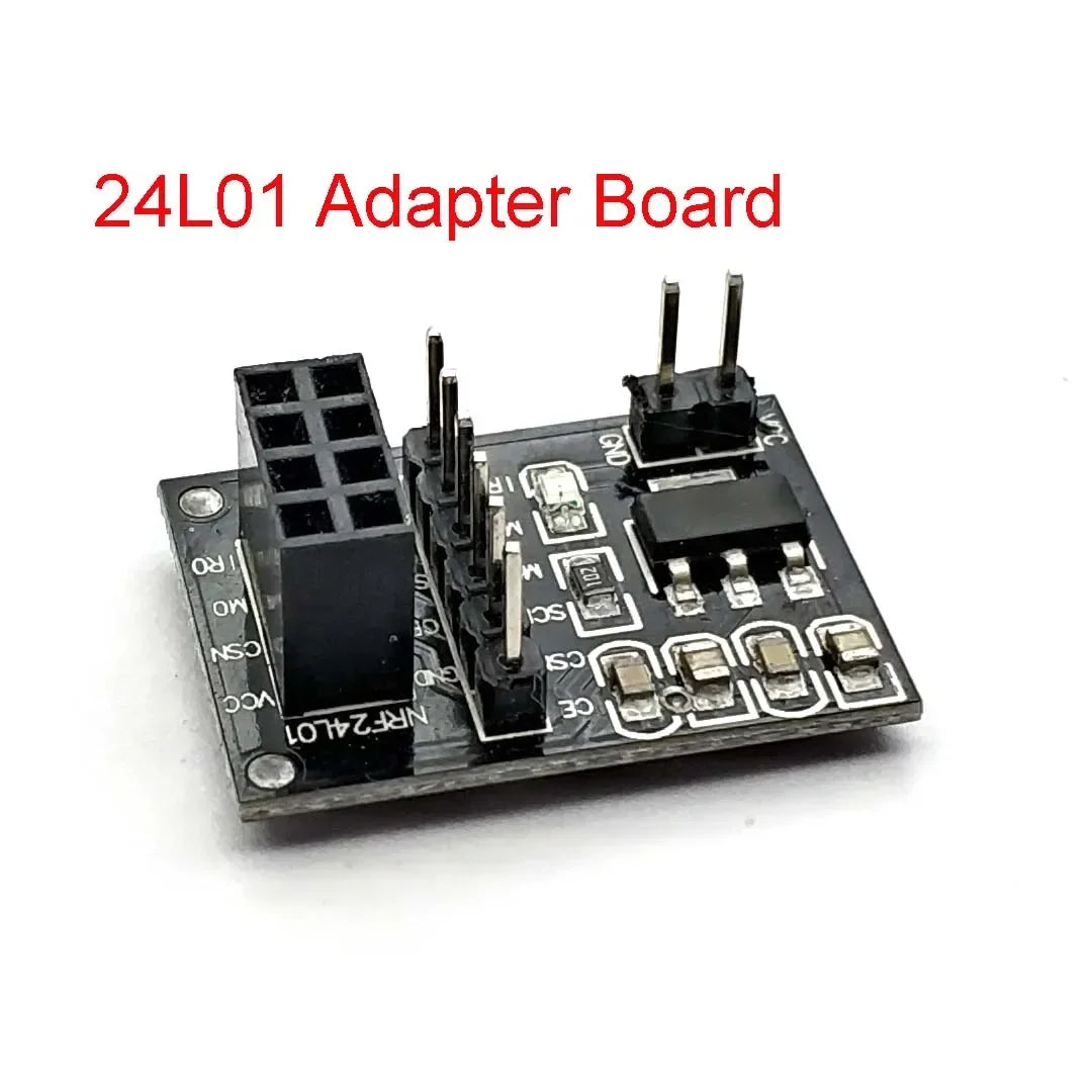 NRF24L01+ 2.4G Wireless Data Transmission Module 2.4GHz NRF24L01 Upgrade Version NRF24L01+PA+LNA 1000 Meters for Arduino