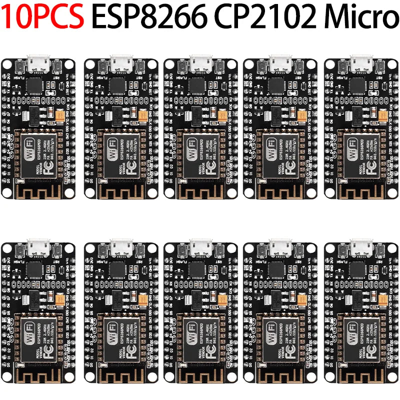 ESP8266 Wireless Module CH340/CP2102/CH9102X NodeMcu V3 V2 Lua WIFI Internet of Things Development Board Based ESP-12E ZY8266