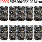 ESP8266 Wireless Module CH340/CP2102/CH9102X NodeMcu V3 V2 Lua WIFI Internet of Things Development Board Based ESP-12E ZY8266
