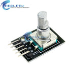360 Degrees Rotary Encoder Module For Arduino Brick Sensor Switch Development Board KY-040 With Pins