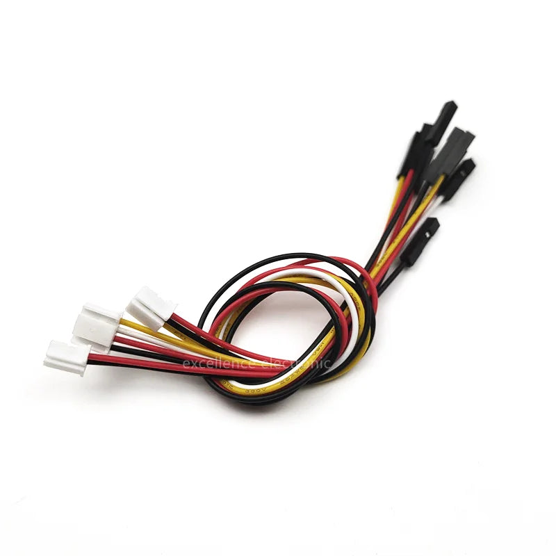 5 Pieces PA 2.0mm Pitch PAP to Dupont Female Connector Wire 2/3/4/5/6/810Pin 26AWG 20cm Electronic Wiring Cable