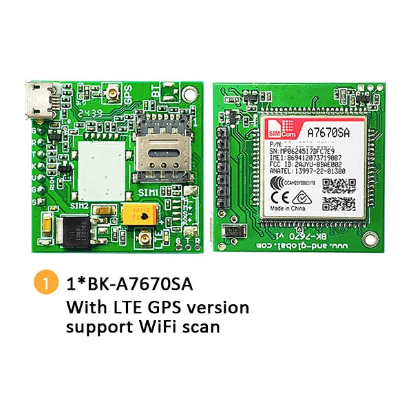 SIMCOM A7670SA Series LTE Cat 1 Module TTL