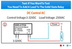 OMCH SSR-41FDA SSR-41FDD Slim Relay 250VAC 3-32VDC 6A Non-contact Din Rail Relay DC-AC DC-DC SSR Solid State Relay Module
