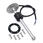 1Pc Fuel Float Level Sensor 0-190ohm Stainless Steel 100mm 200mm 300mm SENSOR with Gaskets Oil Gauge kit Unit  Accessories