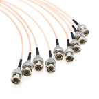 DIN 1.0/2.3 Mini BNC Male to BNC Male/Female Connector RG179 RF Coaxial Cable HD SDI 75ohm For Blackmagic HyperDeck Shuttle