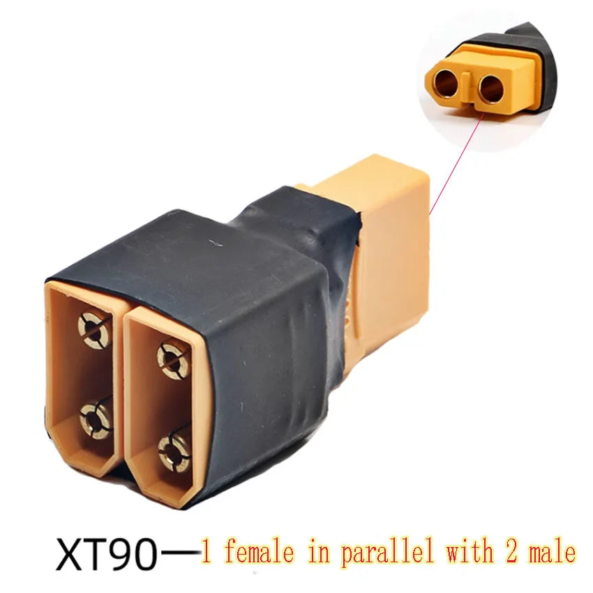 1/3/5PCS XT30 XT90 XT60 Parallel Adapter Connectors XT60 XT90 Series Connection Cable For RC Lipo Battery